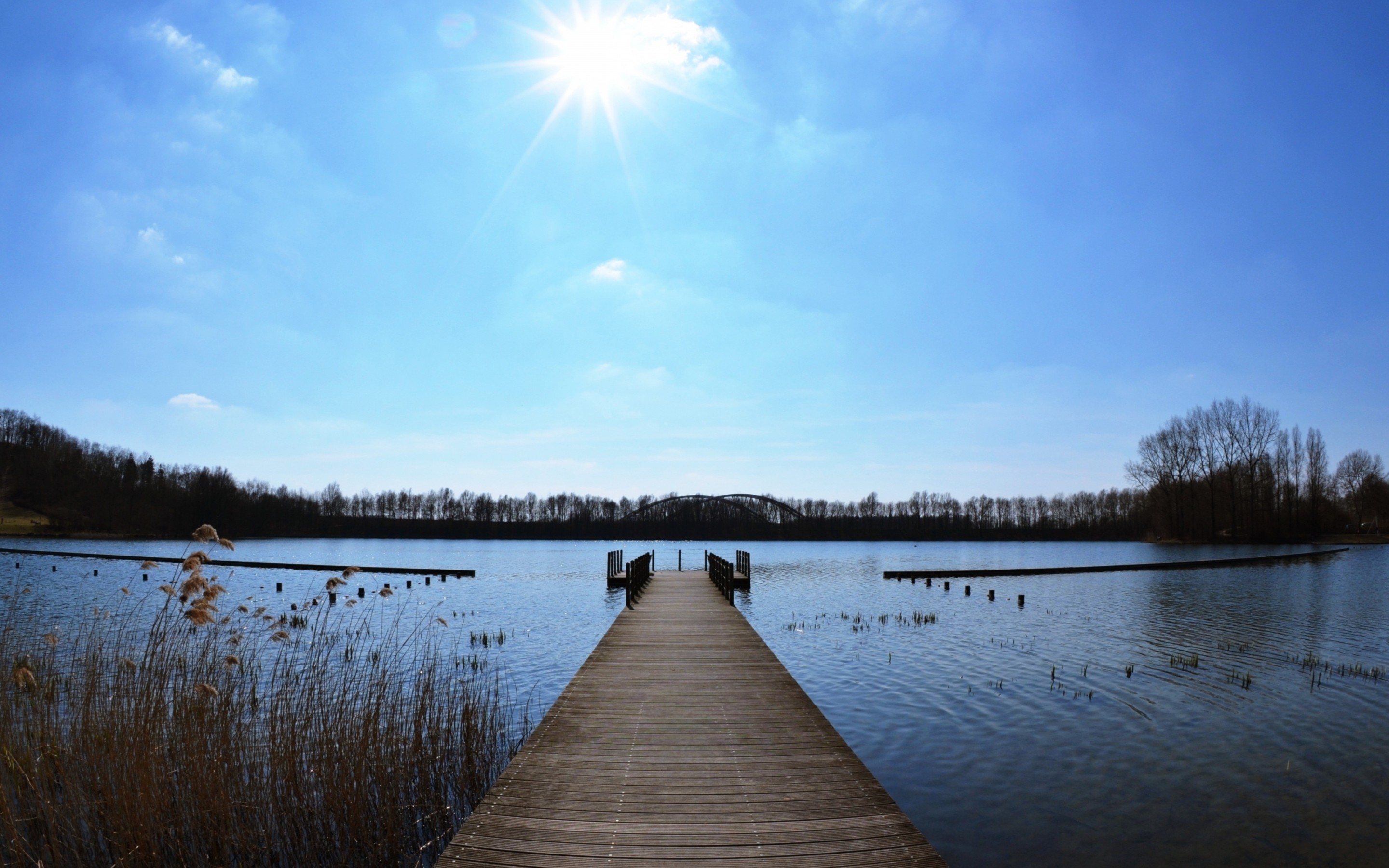 carta da parati macbook pro retina 2880x1800,cielo,paesaggio naturale,natura,acqua,lago