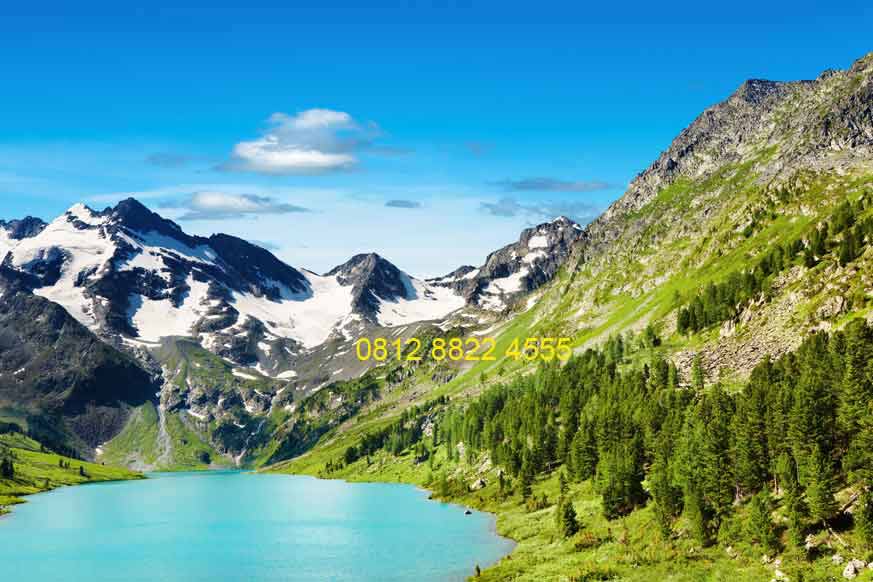 tapete tiga dimensi,berg,natürliche landschaft,natur,gebirge,gletschersee