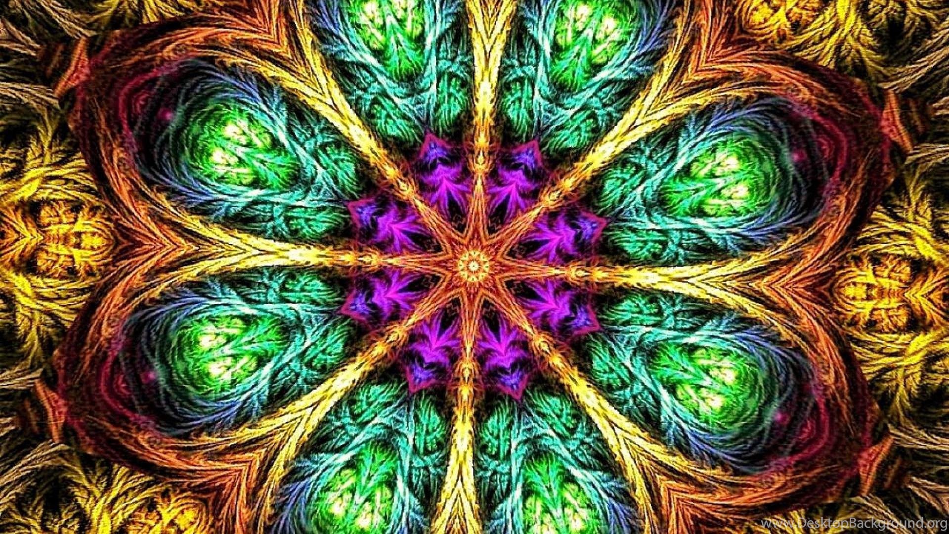 fond d'écran mandala hd,art psychédélique,art fractal,vert,modèle,symétrie