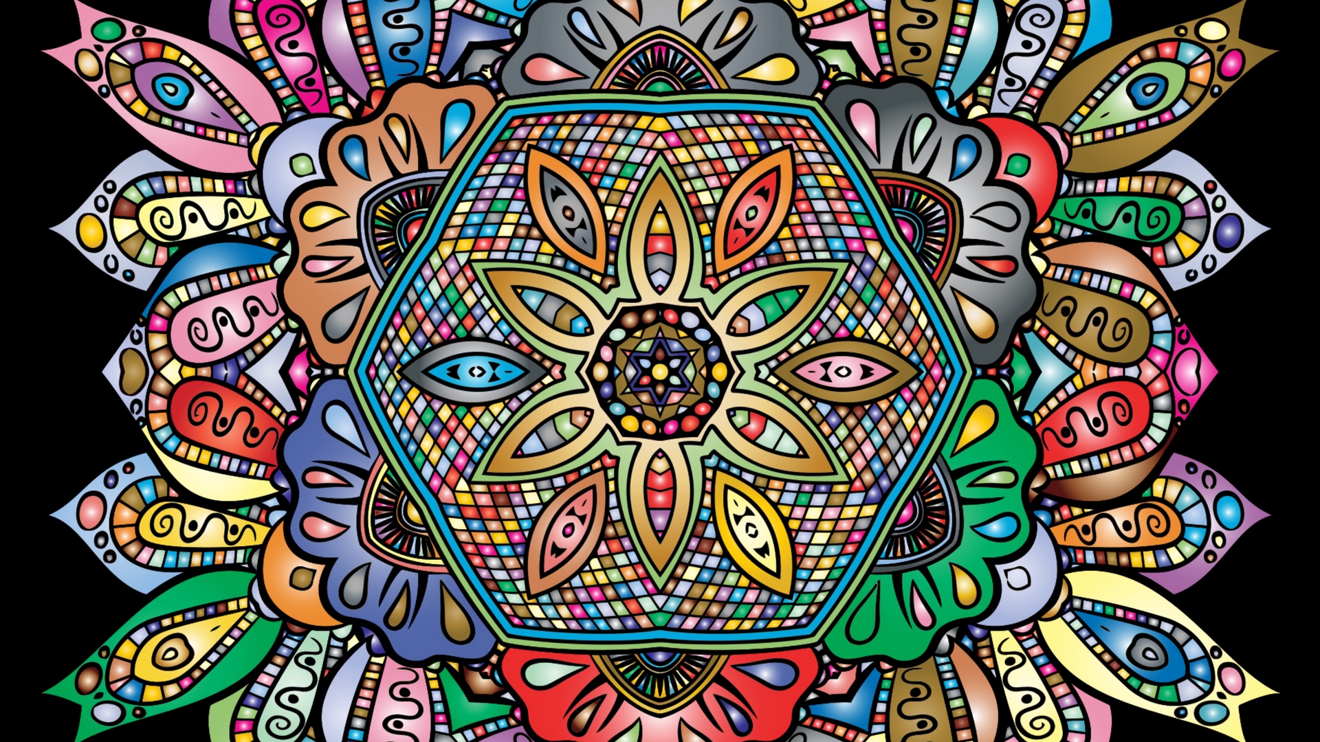 mandala wallpaper hd,pattern,psychedelic art,symmetry,art,design