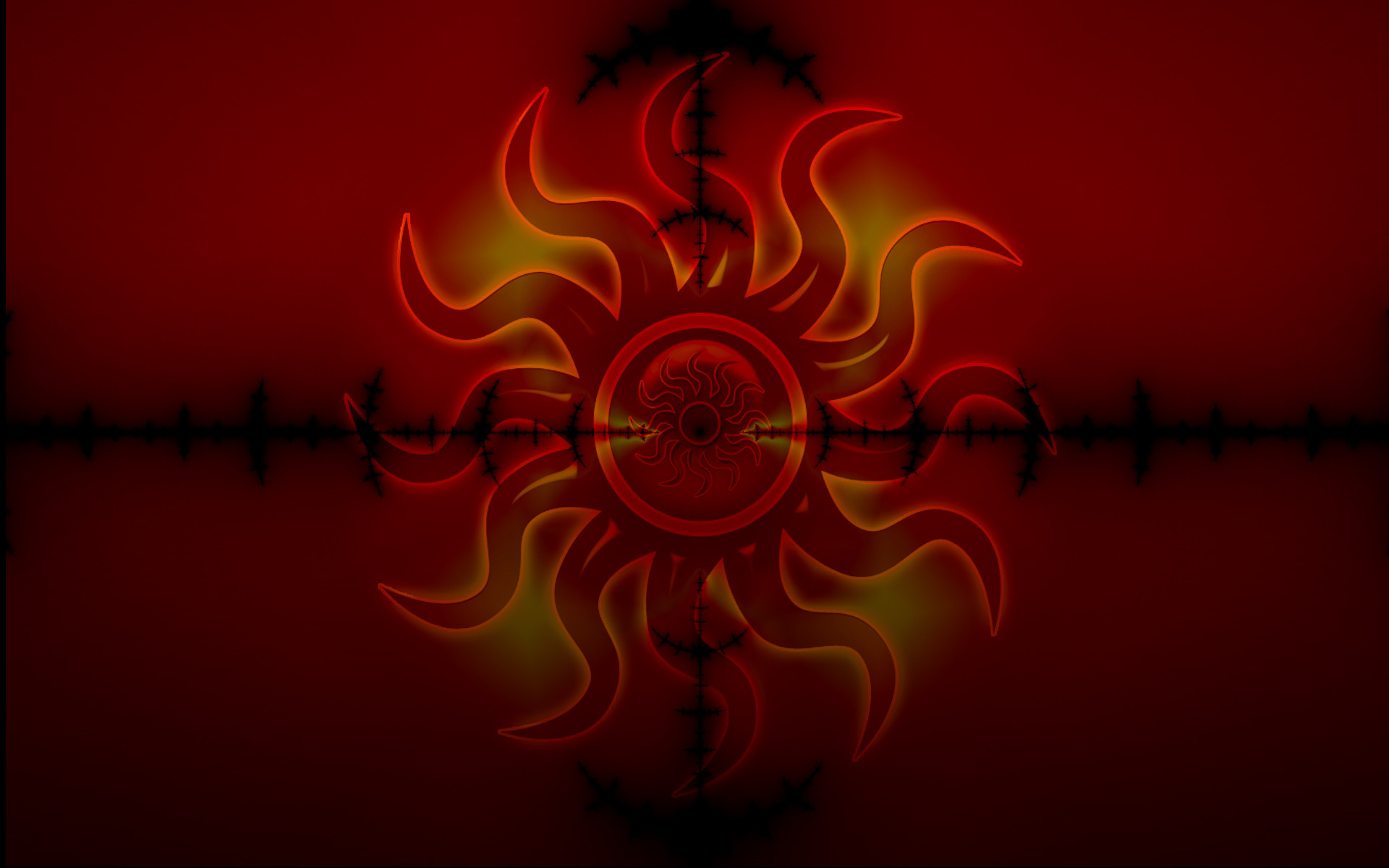 mandala wallpaper hd,red,fractal art,art,graphics,graphic design
