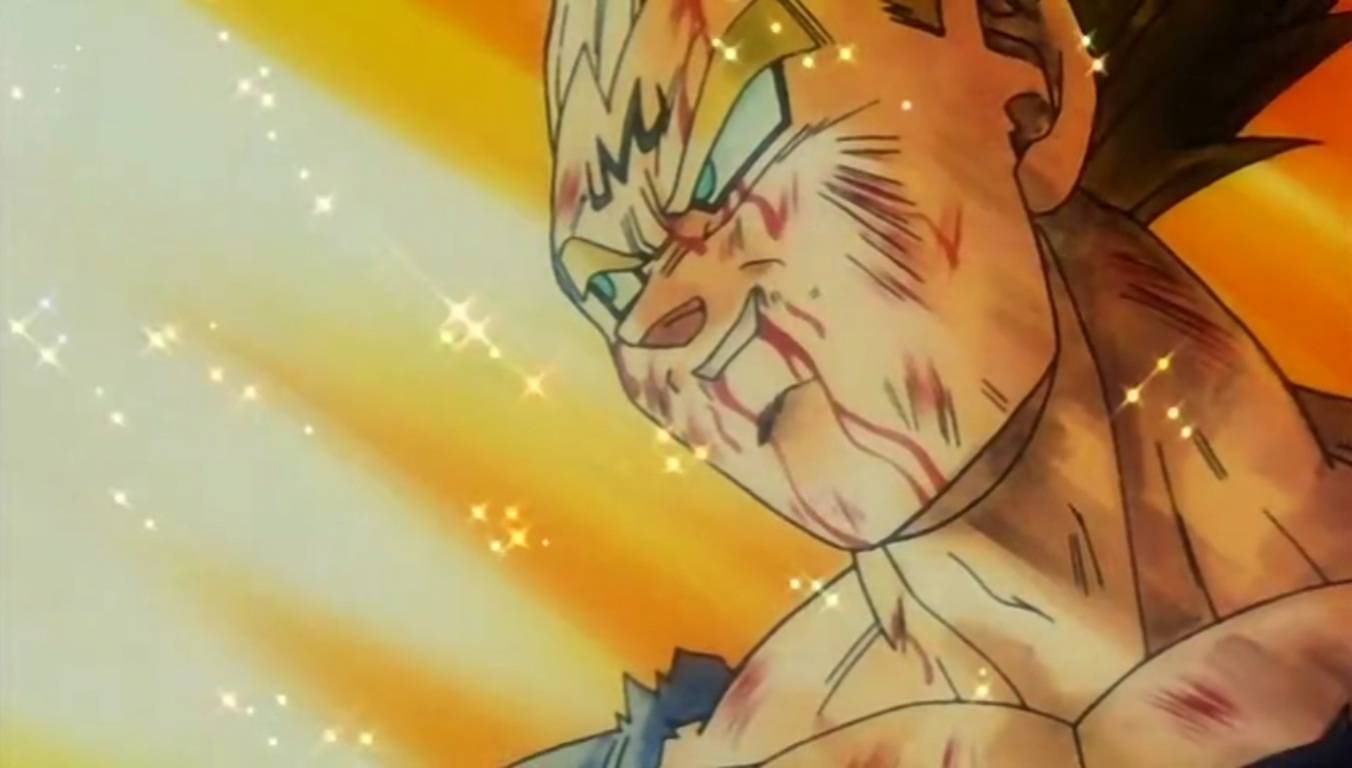 carta da parati majin vegeta,cartone animato,anime,cg artwork,sfera del drago,illustrazione