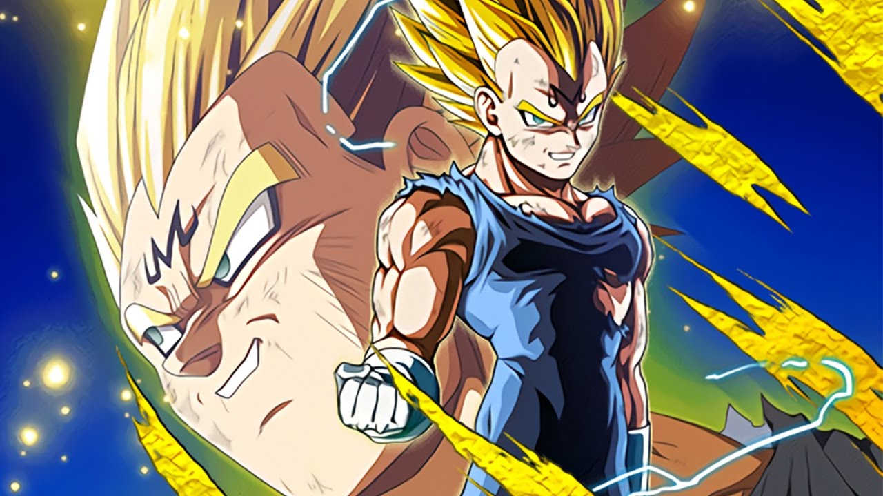 majin vegeta wallpaper,cartoon,anime,fictional character,cg artwork,artwork