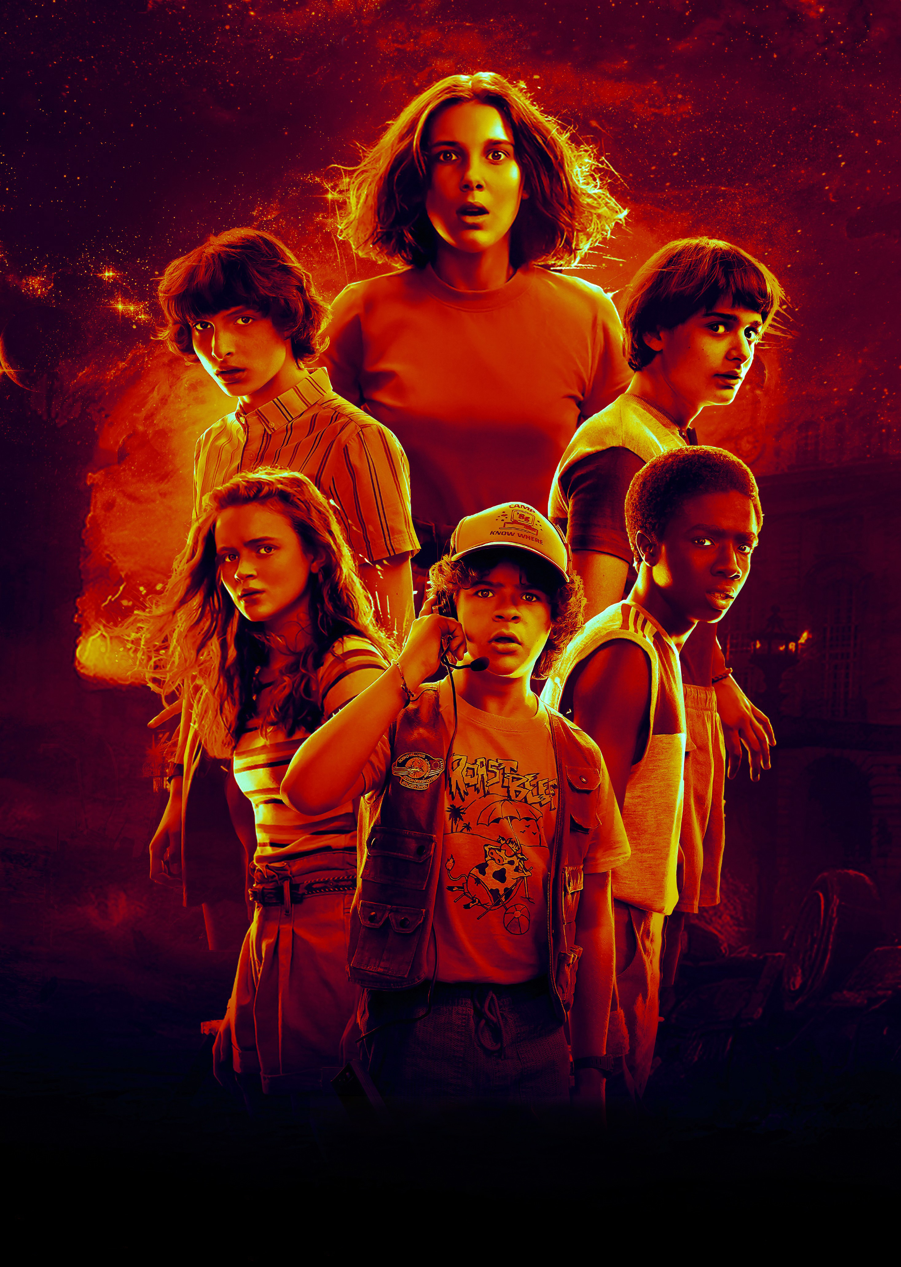 wallpaper stranger things,human,movie,musical,album cover,fictional character