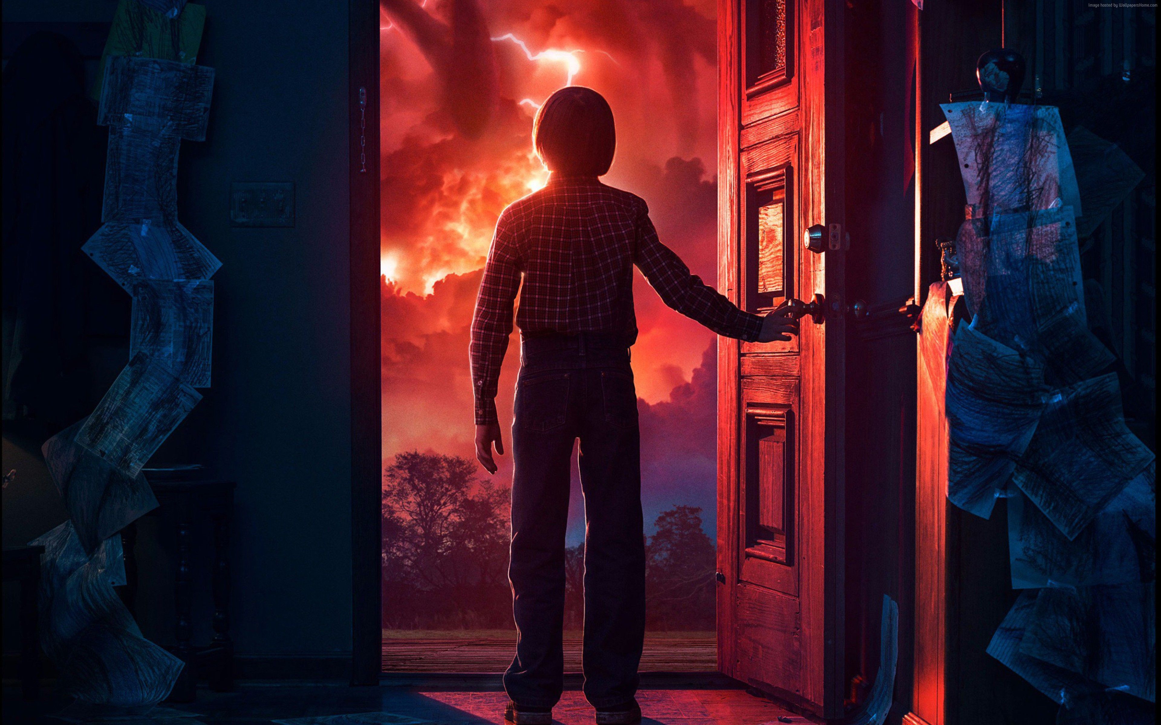 wallpaper stranger things,action adventure game,adventure game,screenshot,darkness,fictional character