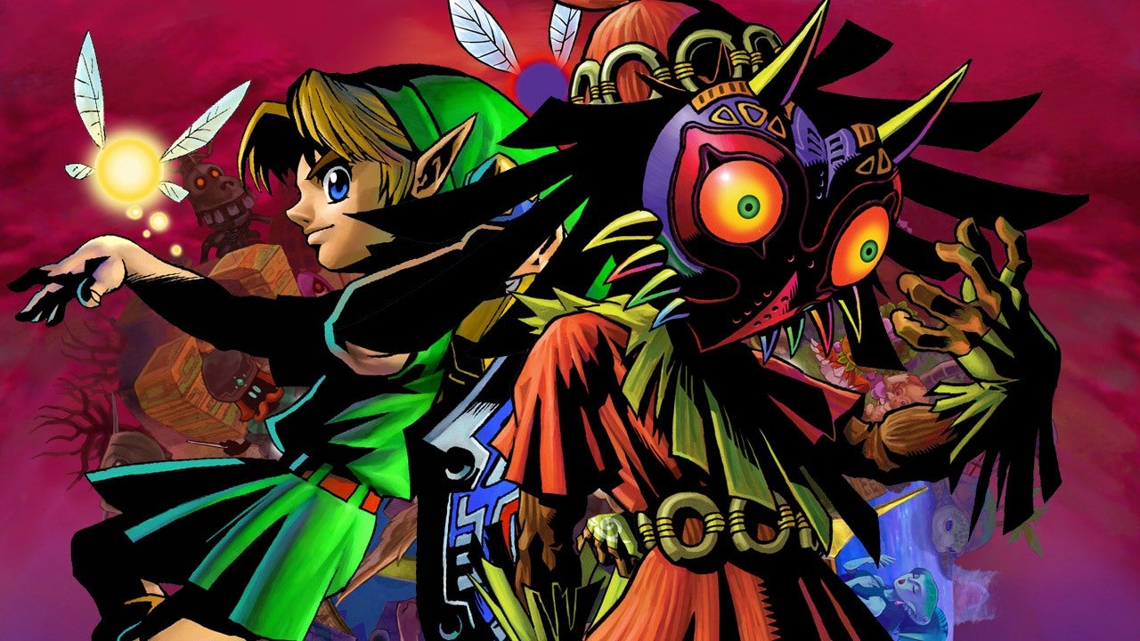 majoras mask wallpaper,dibujos animados,personaje de ficción,anime,ilustración,juegos