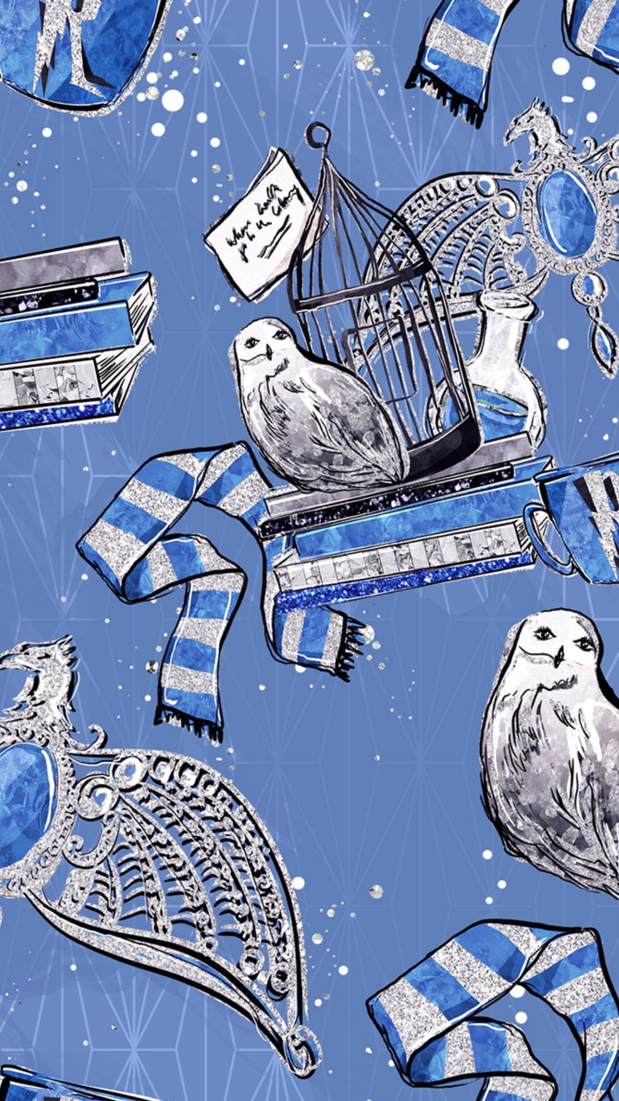 ravenclaw wallpaper,bird,printmaking,pigeons and doves,illustration