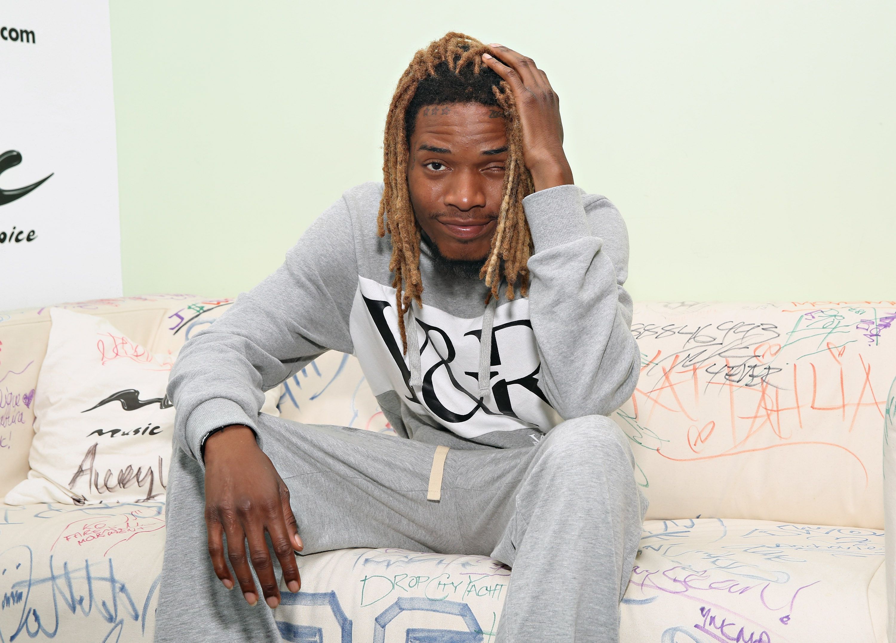 fetty wap wallpaper,sitting,cool,forehead,facial hair,human