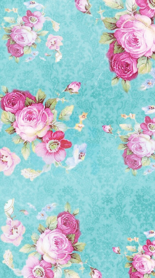 Floral, Wallpaper, And Background Image Shabby Chic Wallpaper Phone