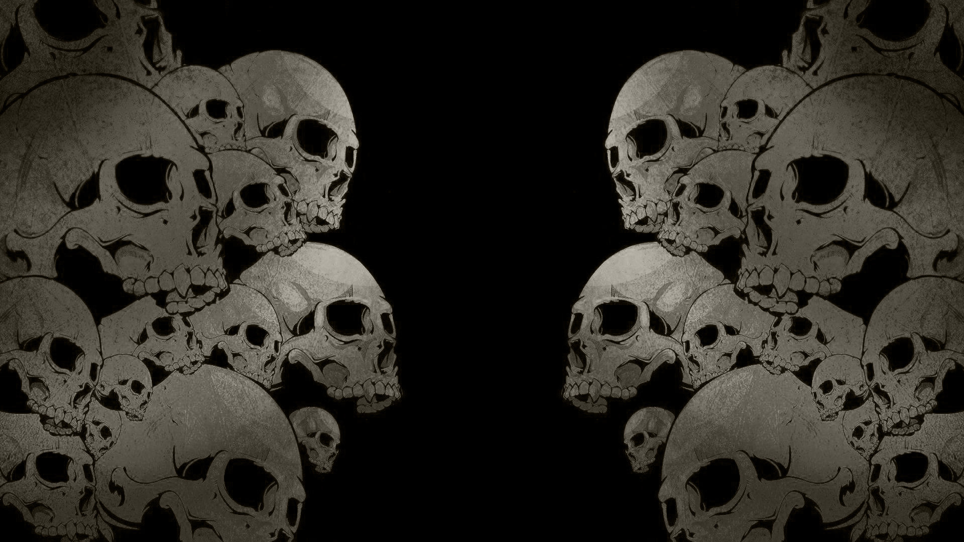 carta da parati calaveras,cranio,osso,monocromatico,design,bianco e nero