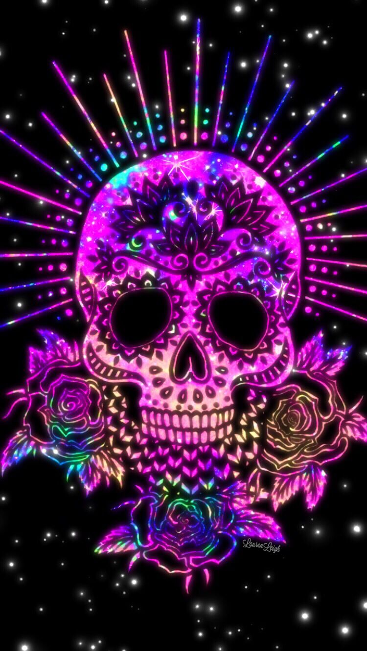 calaveras wallpaper,purple,skull,violet,psychedelic art,pink