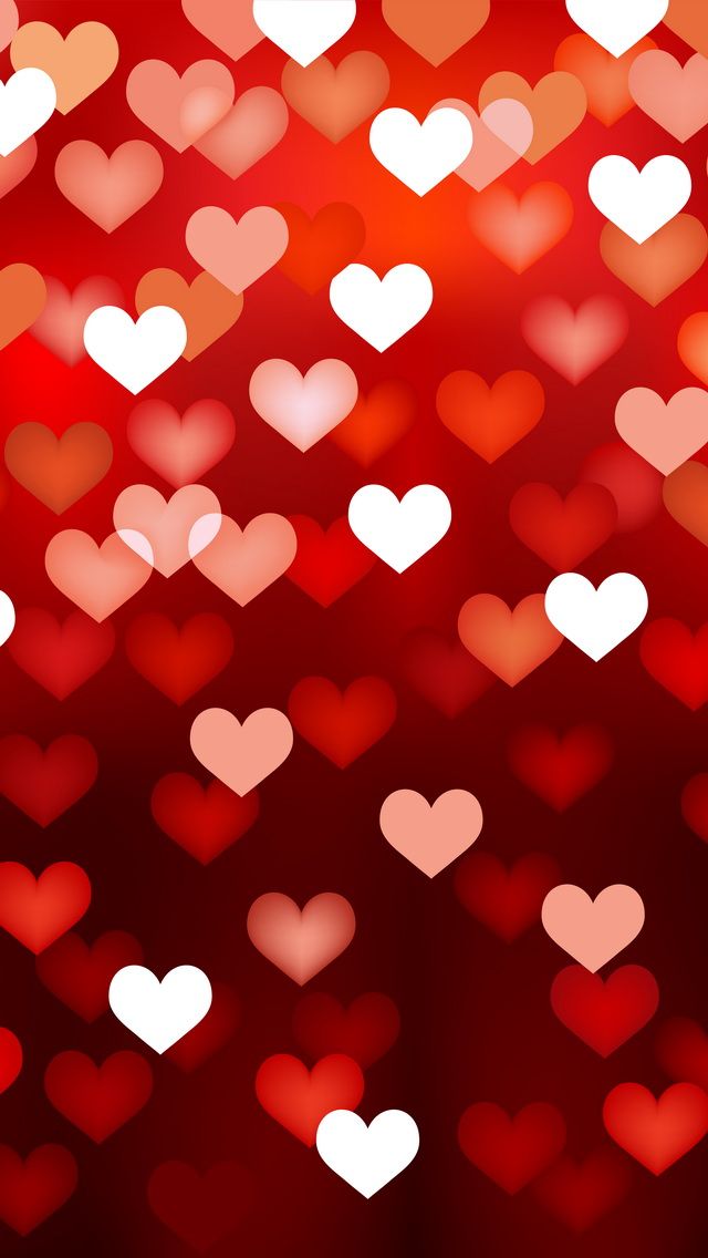 かわいいハートの壁紙,心臓,赤,バレンタイン・デー,愛,パターン