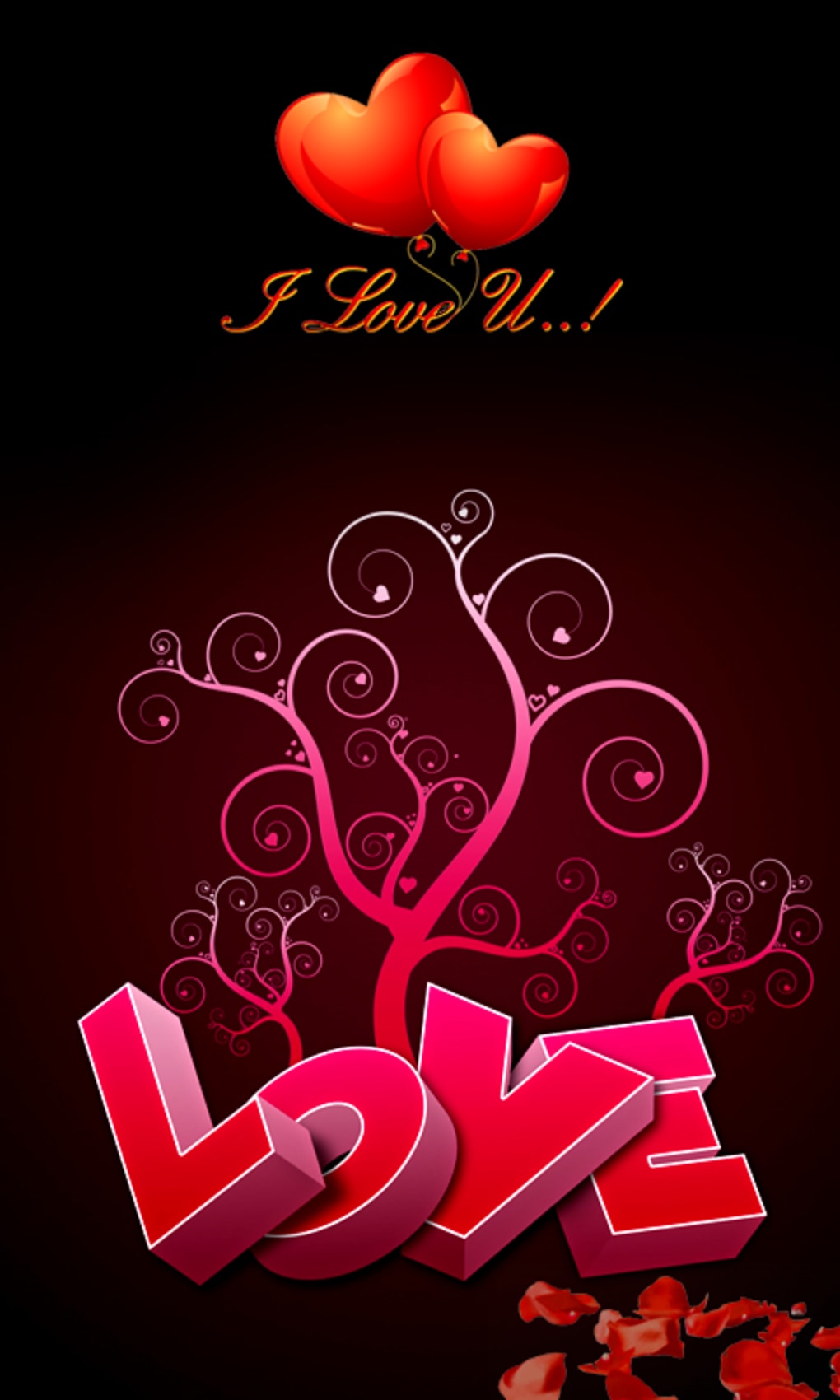 hd love wallpaper descargar para android,corazón,texto,amor,día de san valentín,rosado