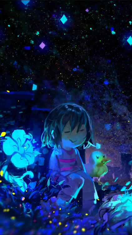 undertale phone wallpaper,blue,violet,purple,animation,space