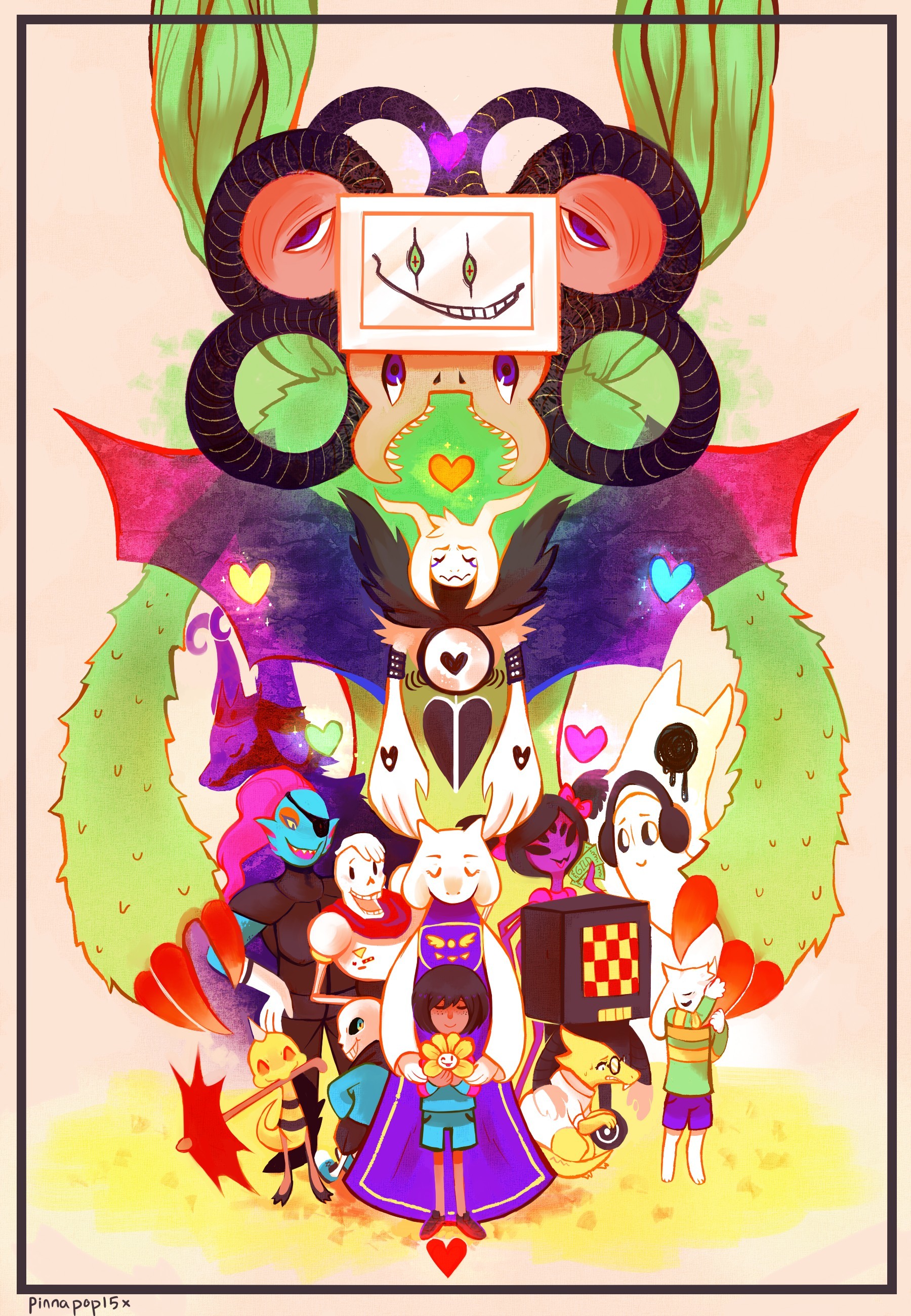 undertale phone wallpaper,cartoon,illustration,art,fictional character,graphic design