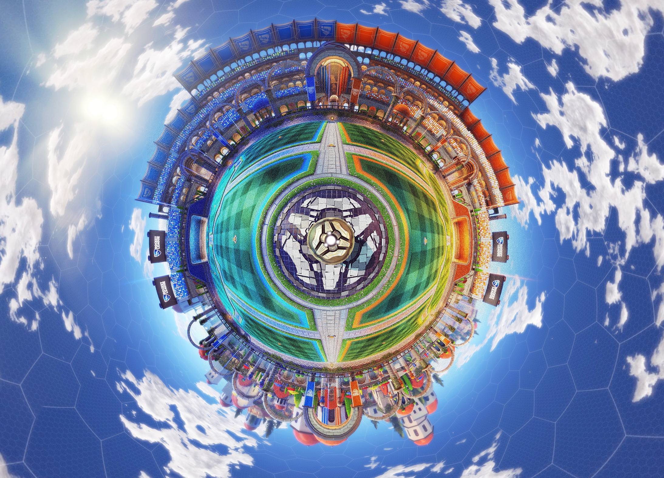 rocket league wallpaper,world,sky,earth,architecture,symmetry