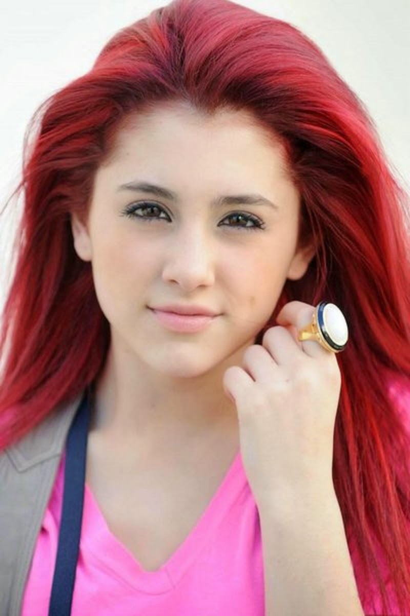 ariana grande hd wallpaper,hair,red hair,hair coloring,face,hairstyle