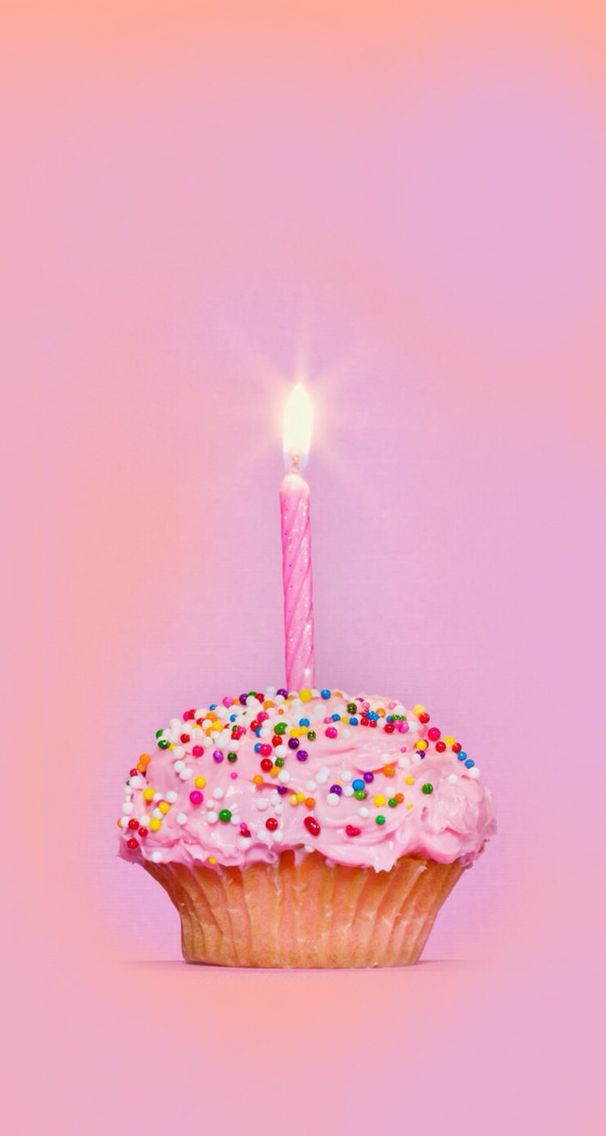 pink phone wallpaper,pink,icing,candle,sprinkles,lighting