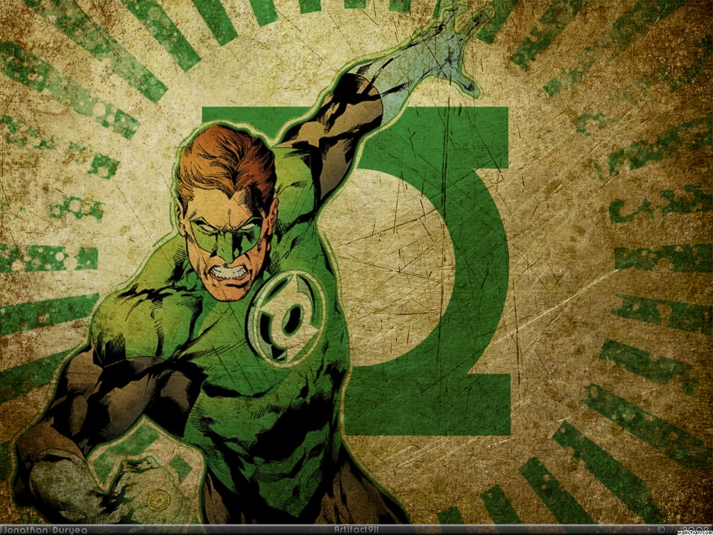 緑のランタンの壁紙,架空の人物,スーパーヒーロー,グリーンランタン,フィクション,漫画