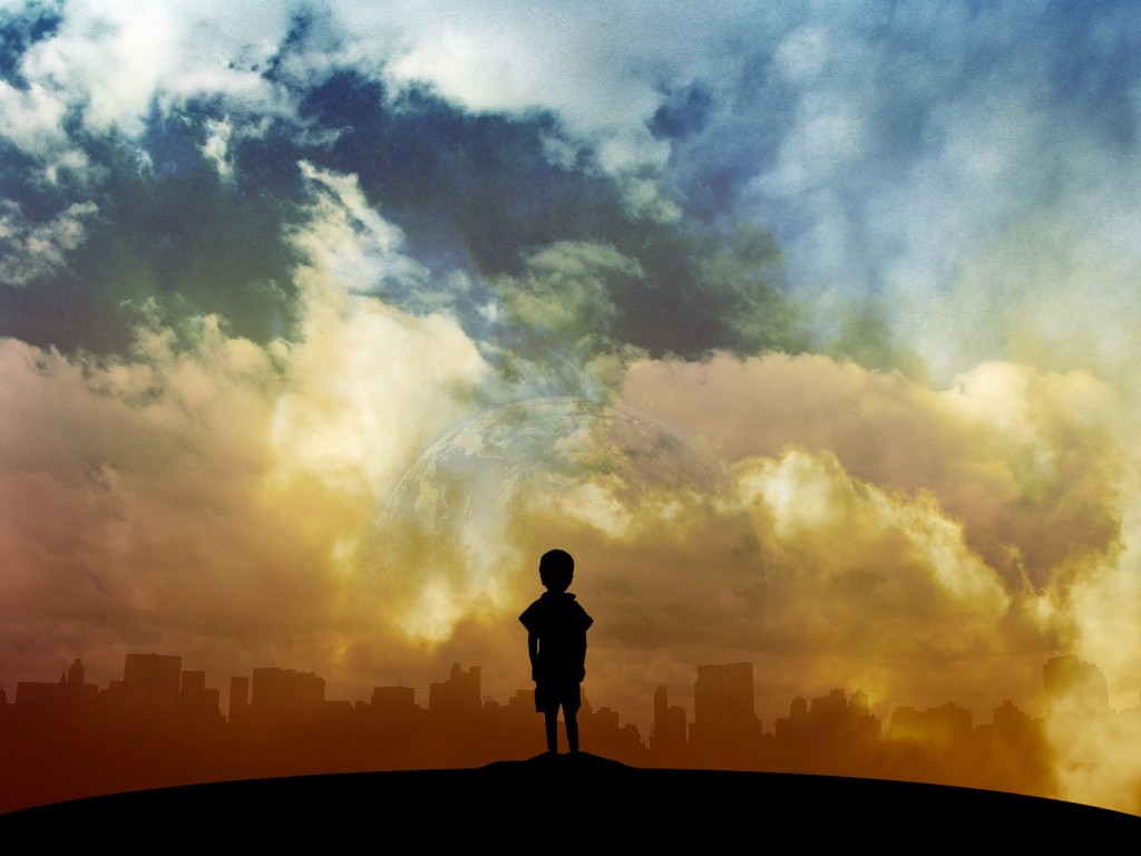 혼자 소년의 hd 벽지,하늘,자연,구름,분위기,자연 경관