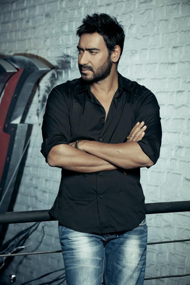 ajay devgan hd wallpaper,cool,photo shoot,muscle,hero,black hair