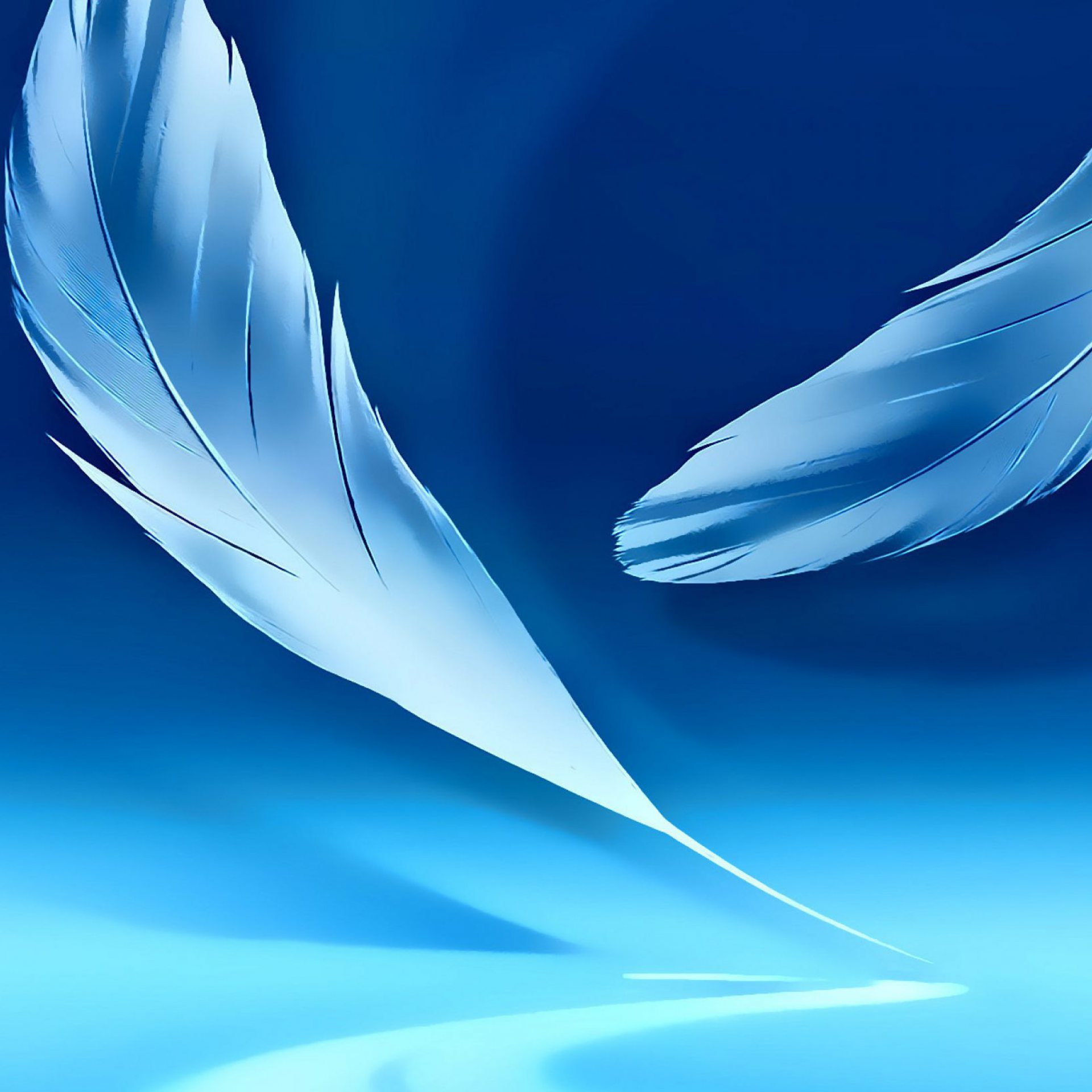 samsung s6 fondo de pantalla,azul,pluma,ala,cg artwork,cielo