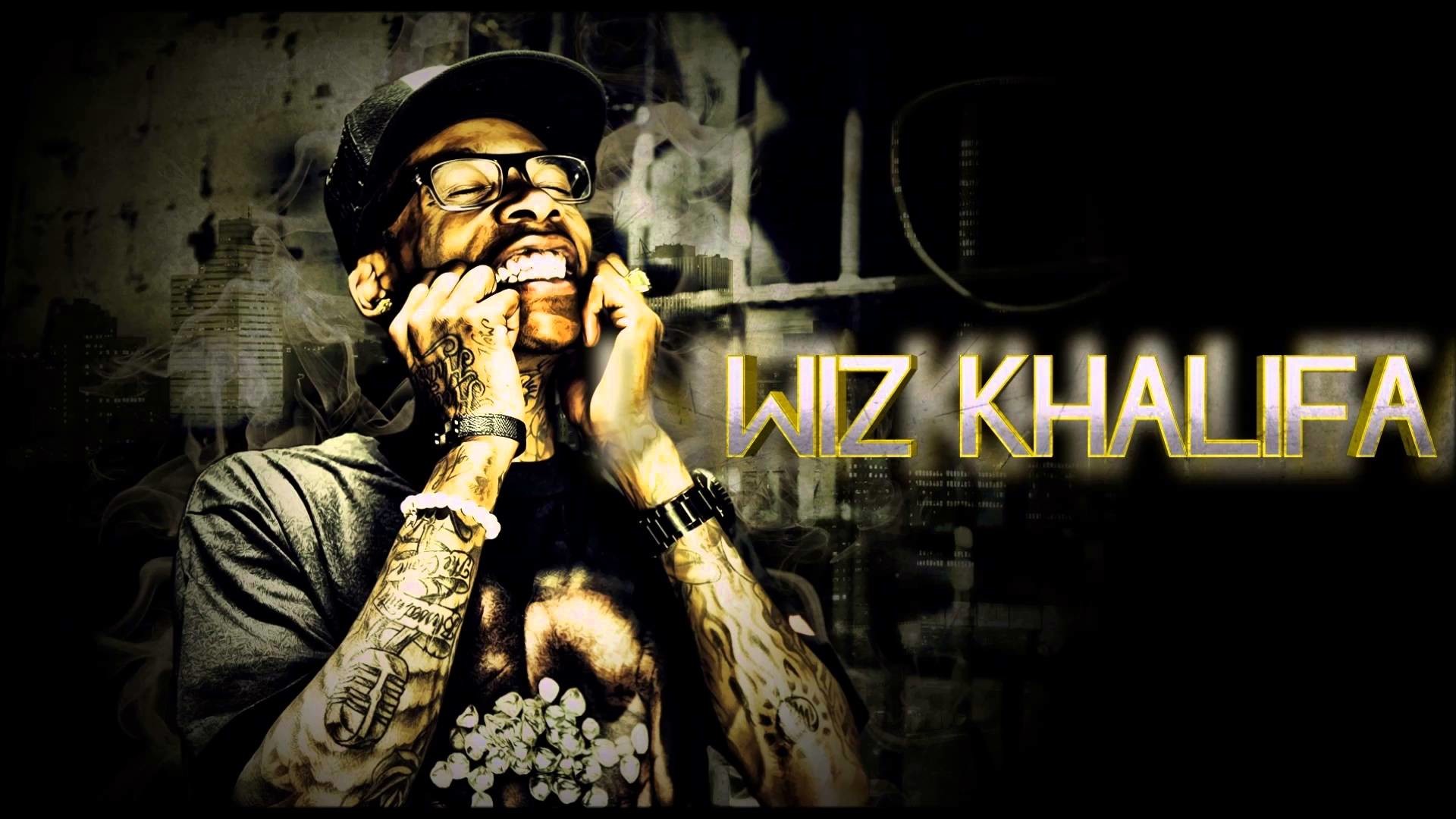 wiz khalifa hd wallpaper,music,music artist,font,rapping,singer