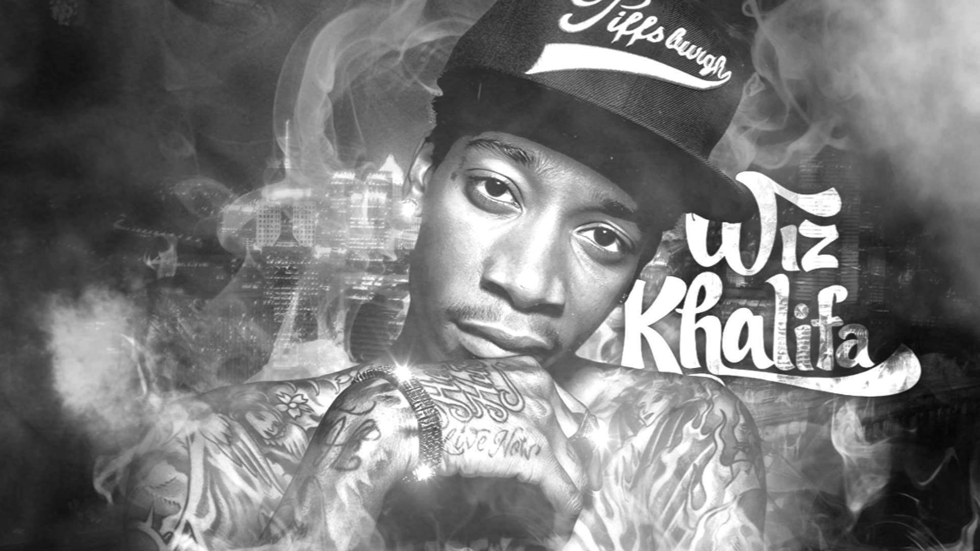 wiz khalifa fondo de pantalla hd,fotografía,frio,fuente,en blanco y negro,portada del álbum