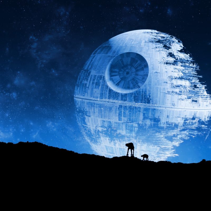 death star wallpaper,sky,nature,light,moonlight,atmosphere