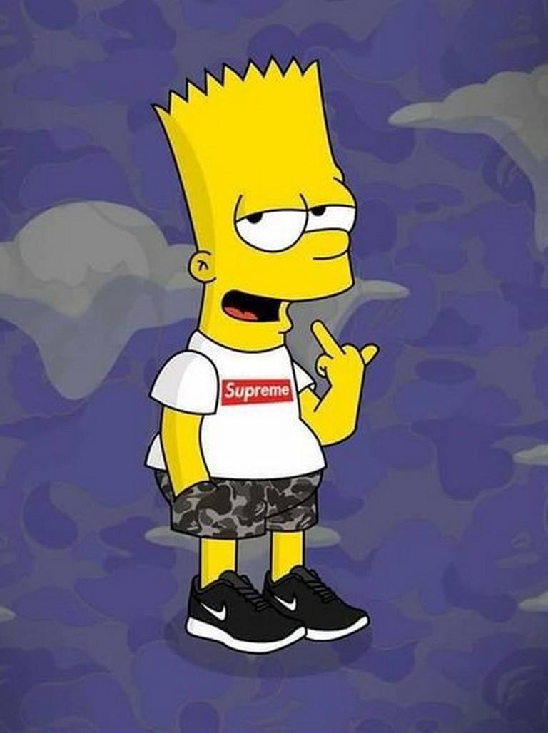 wallpaper simpson,cartoon,animated cartoon,animation,fictional character,illustration