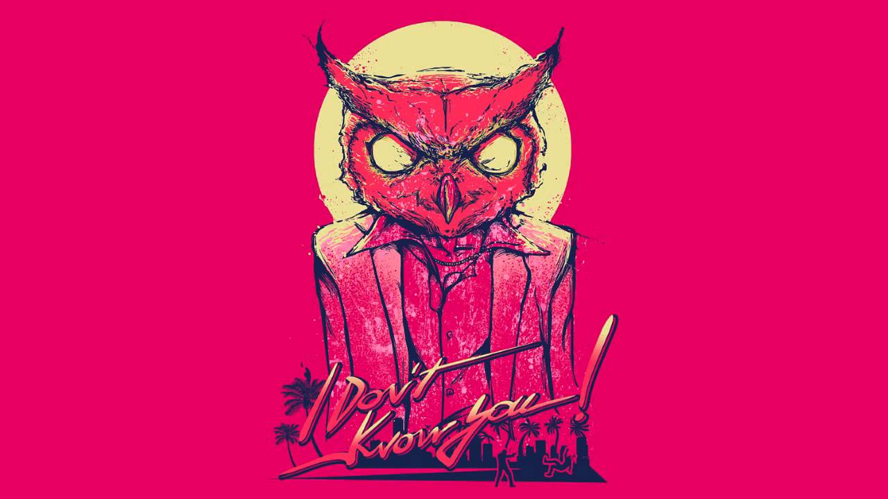 hotline miami wallpaper,eule,rot,erfundener charakter,illustration,zeichnung