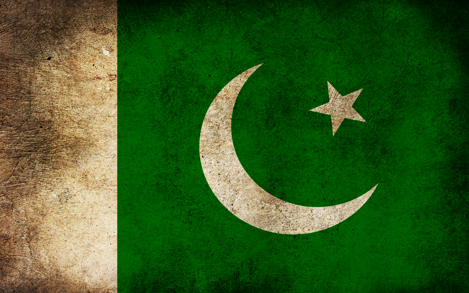 fond d'écran du drapeau du pakistan,croissant,vert,drapeau,police de caractère,symbole