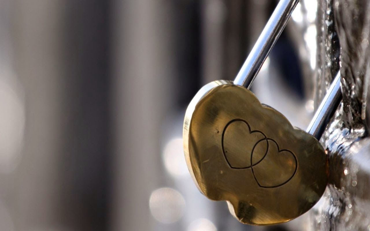 heart touching wallpaper,lock,padlock,close up,heart,metal