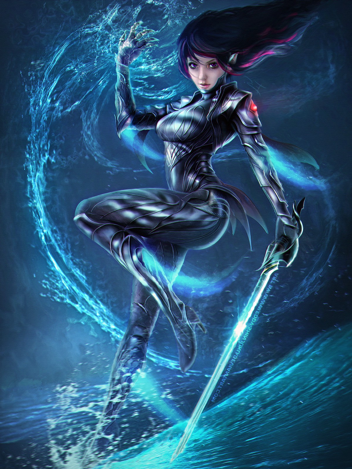 girls mobile wallpaper,cg artwork,illustration,graphic design,fictional character,dancer