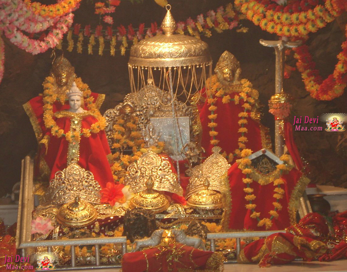vaishno devi wallpaper,temple,shrine,place of worship,temple,tradition