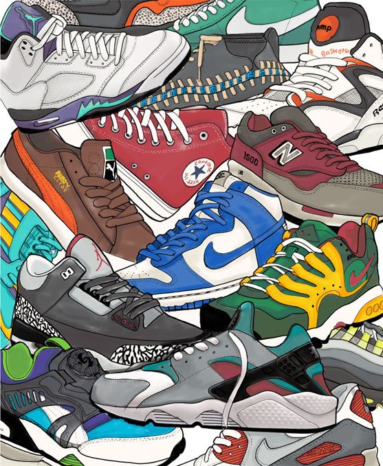 sneakerhead wallpaper,footwear,shoe,illustration,art,sneakers