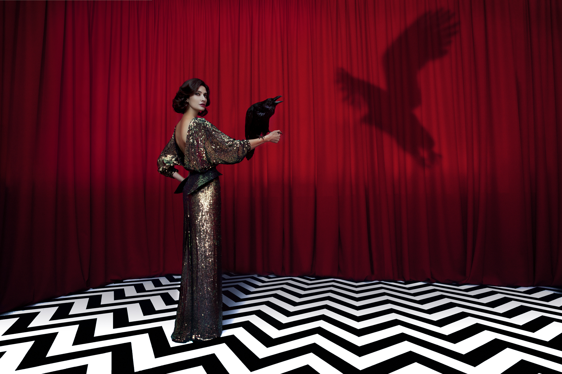 twin peaks wallpaper,performance,stage,talent show,textile,performing arts