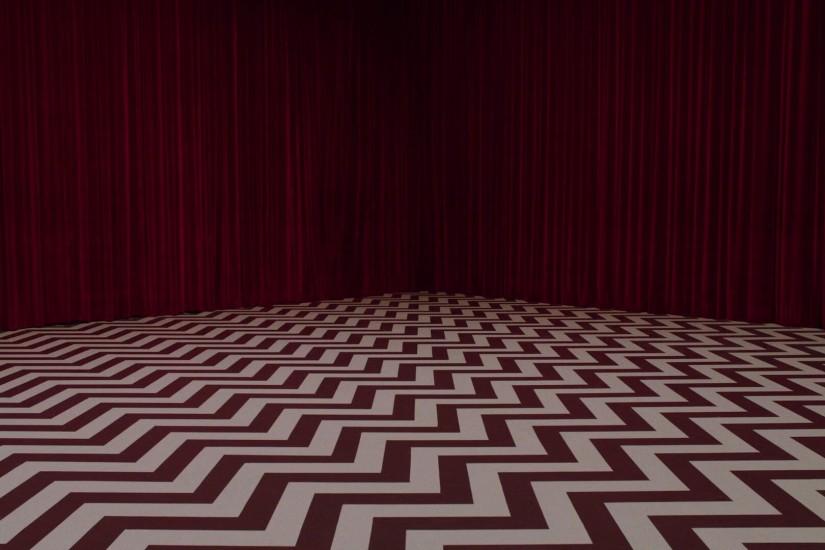twin peaks wallpaper,red,brown,pattern,floor,room