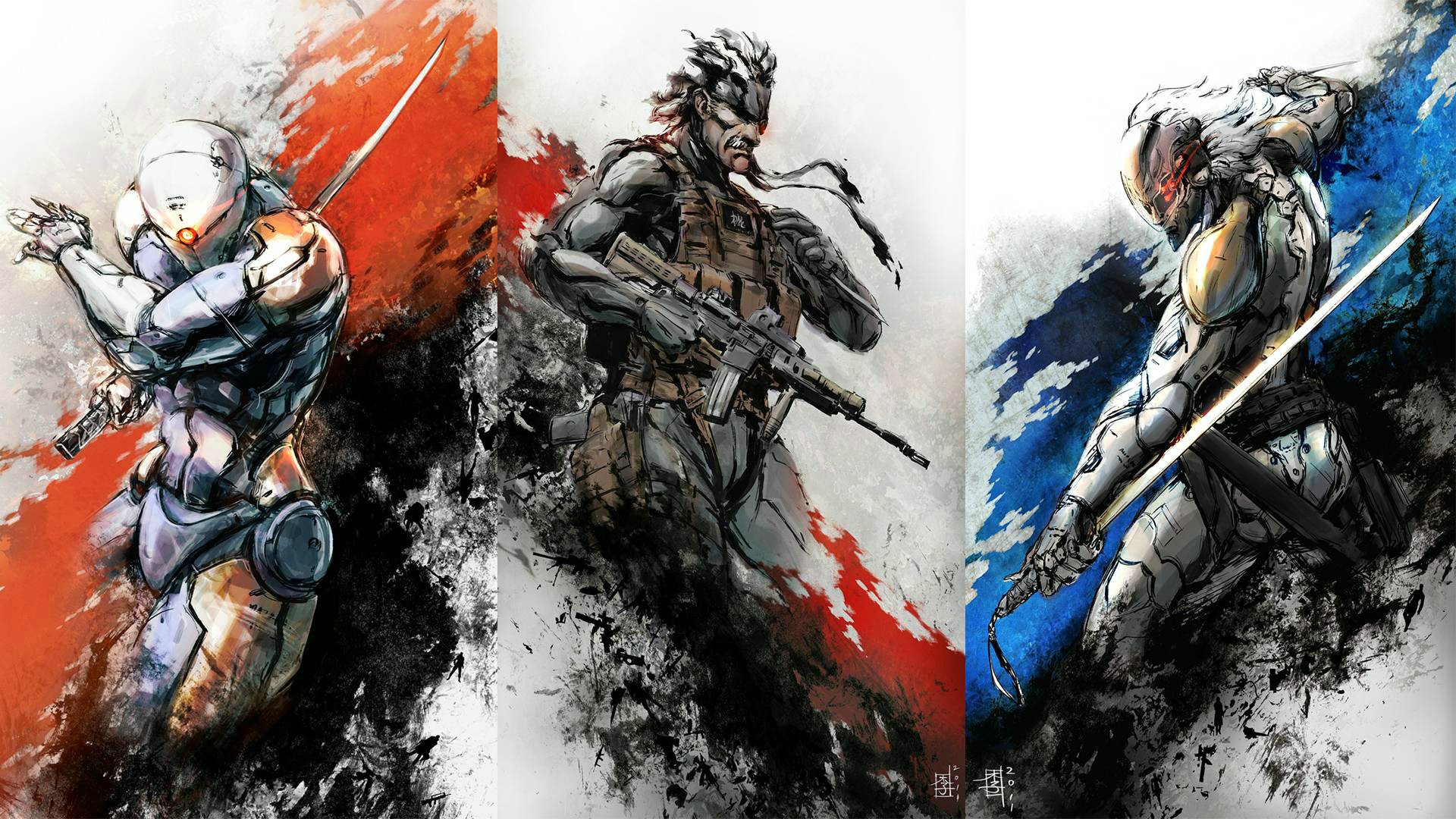 metal gear solid wallpaper,juego de acción y aventura,ilustración,bosquejo,personaje de ficción,juegos