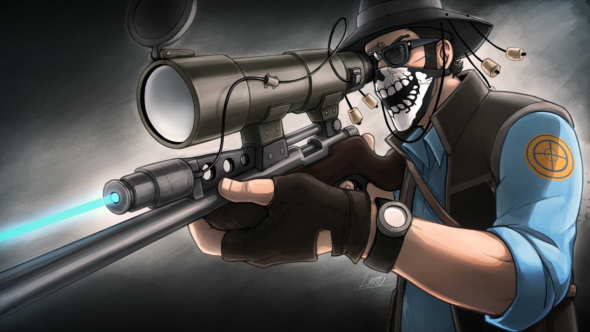 team fortress 2 wallpaper,gun,shooter game,action adventure game,pc game,laser guns