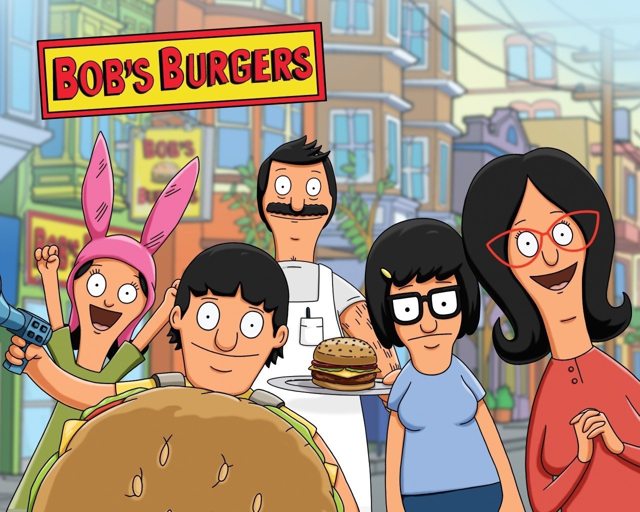 bobs hamburguesas fondos de pantalla,dibujos animados,dibujos animados,animación,anime,divertido