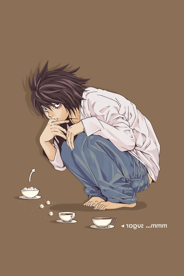 death note wallpaper iphone,cartoon,illustration,anime,art,black hair