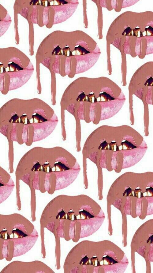 kylie jenner iphone wallpaper,zahn,lippe,rosa,mund,kiefer