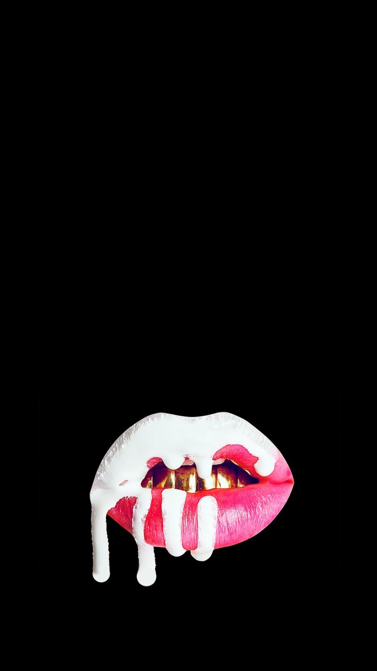 Dripping Lip Kylie Cosmetics WallpaperUse