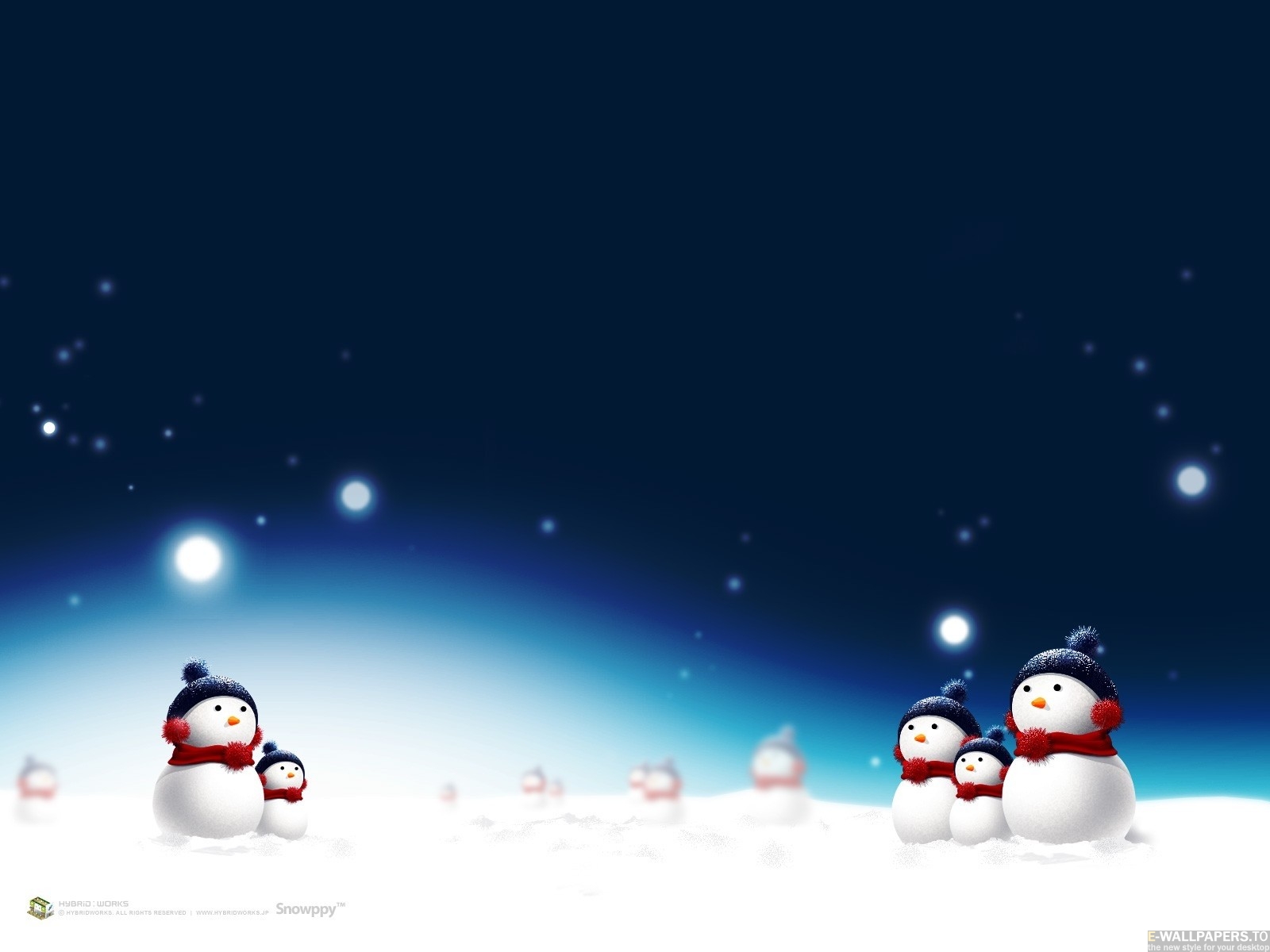 wallpaper weihnachten,snowman,light,winter,sky,snow