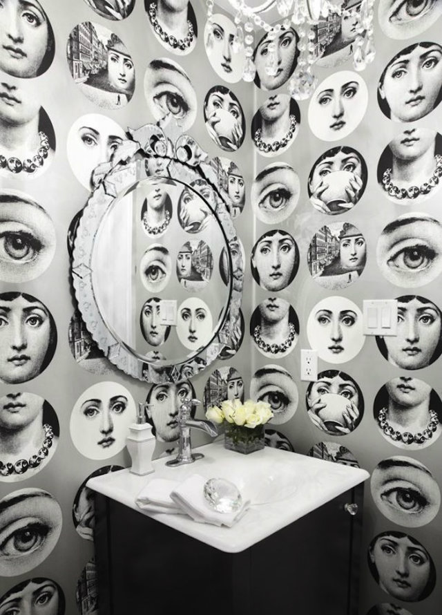 fornasetti 배경 얼굴,검정색과 흰색,단색화,폰트,삽화,방