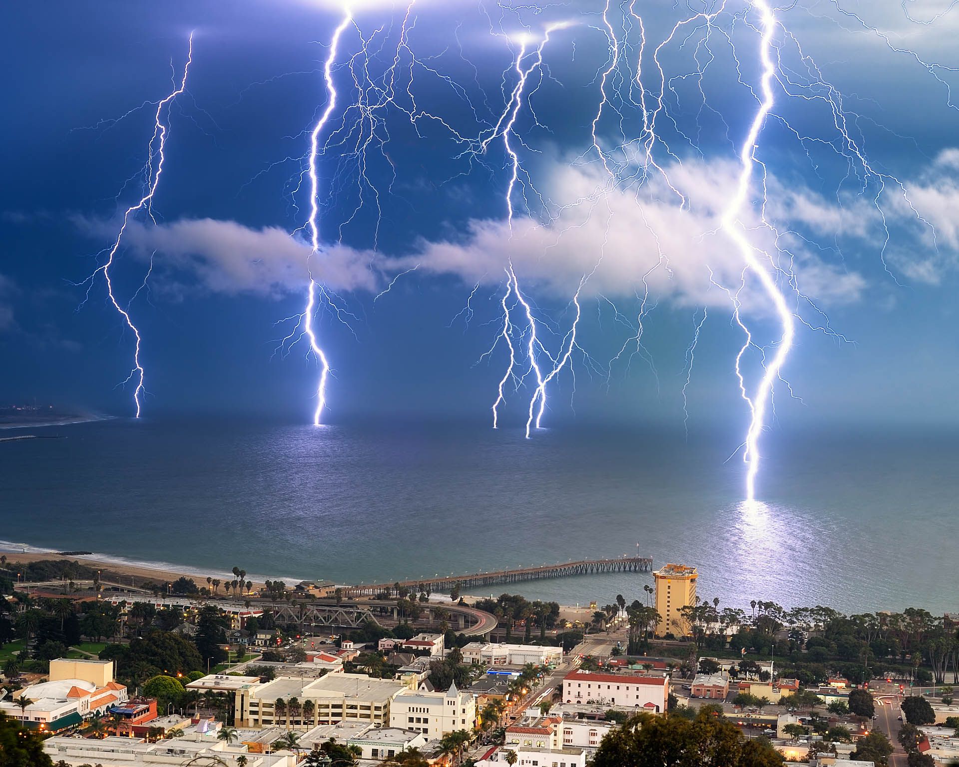 papier peint frappant,tonnerre,orage,foudre,ciel,la nature