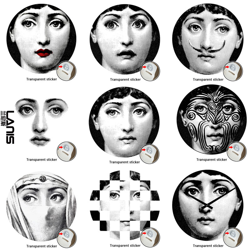 fornasetti tapetengesichter,gesicht,kopf,augenbraue,auge,mund