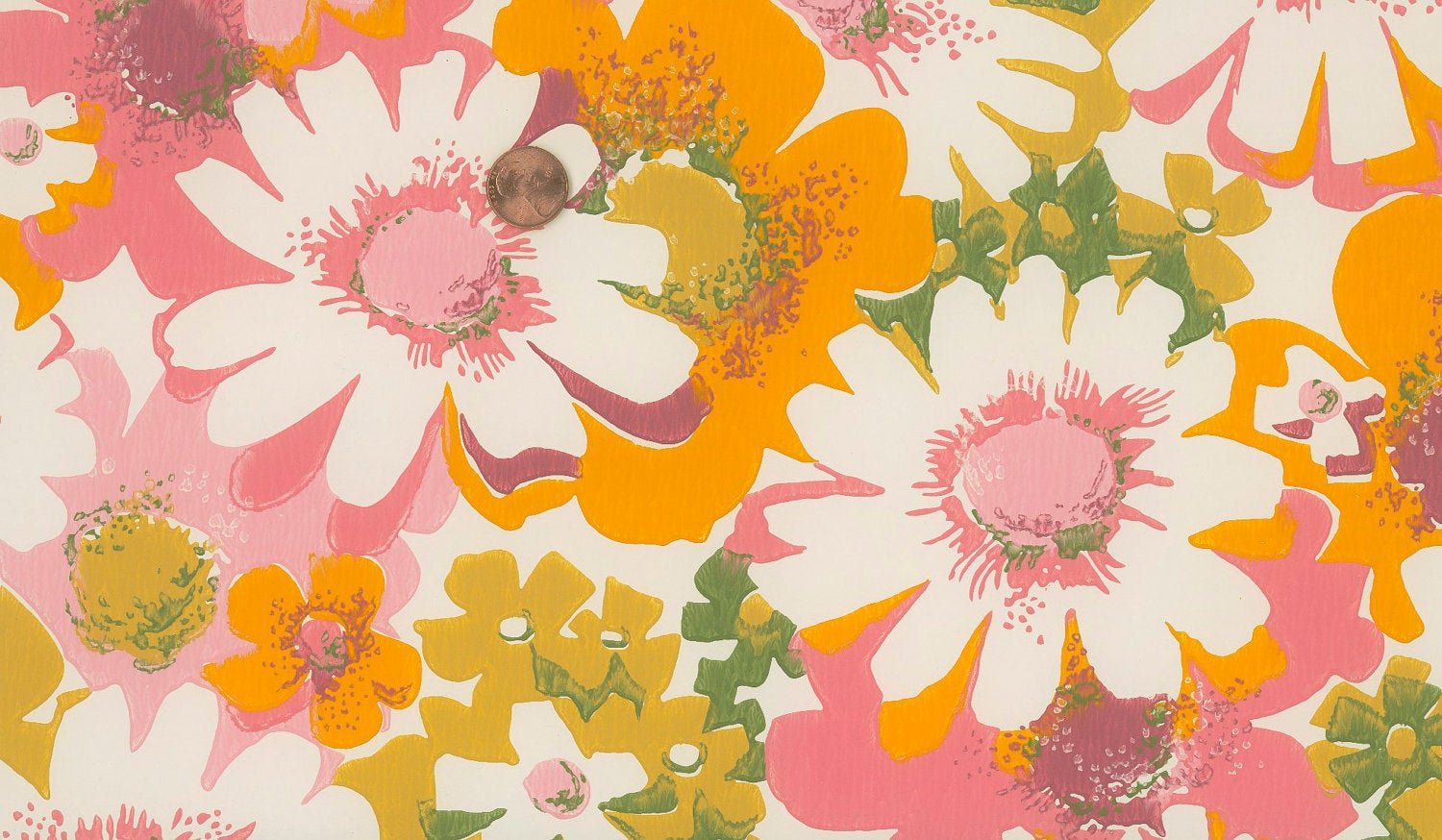 papier peint des années 1960,fleur,modèle,art floral,pétale,fleurs sauvages