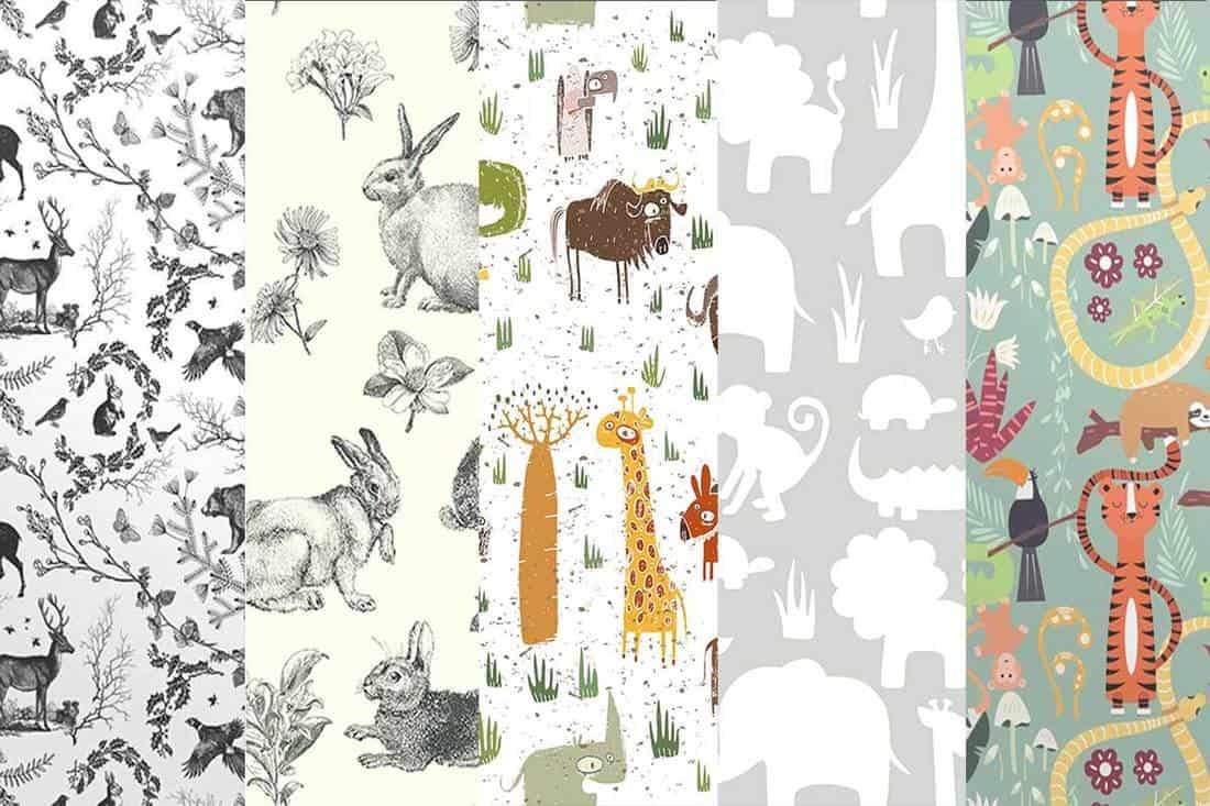 animal themed wallpaper,pattern,wallpaper,design,illustration,art